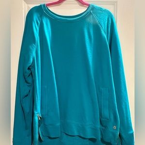 Lilly Pulitzer Luxletic Beach Comber Pullover Sz XXL